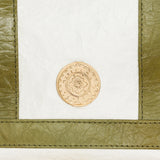 Mini Cosima Tote Chartreuse / Off White
