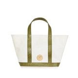 Mini Cosima Tote Chartreuse / Off White
