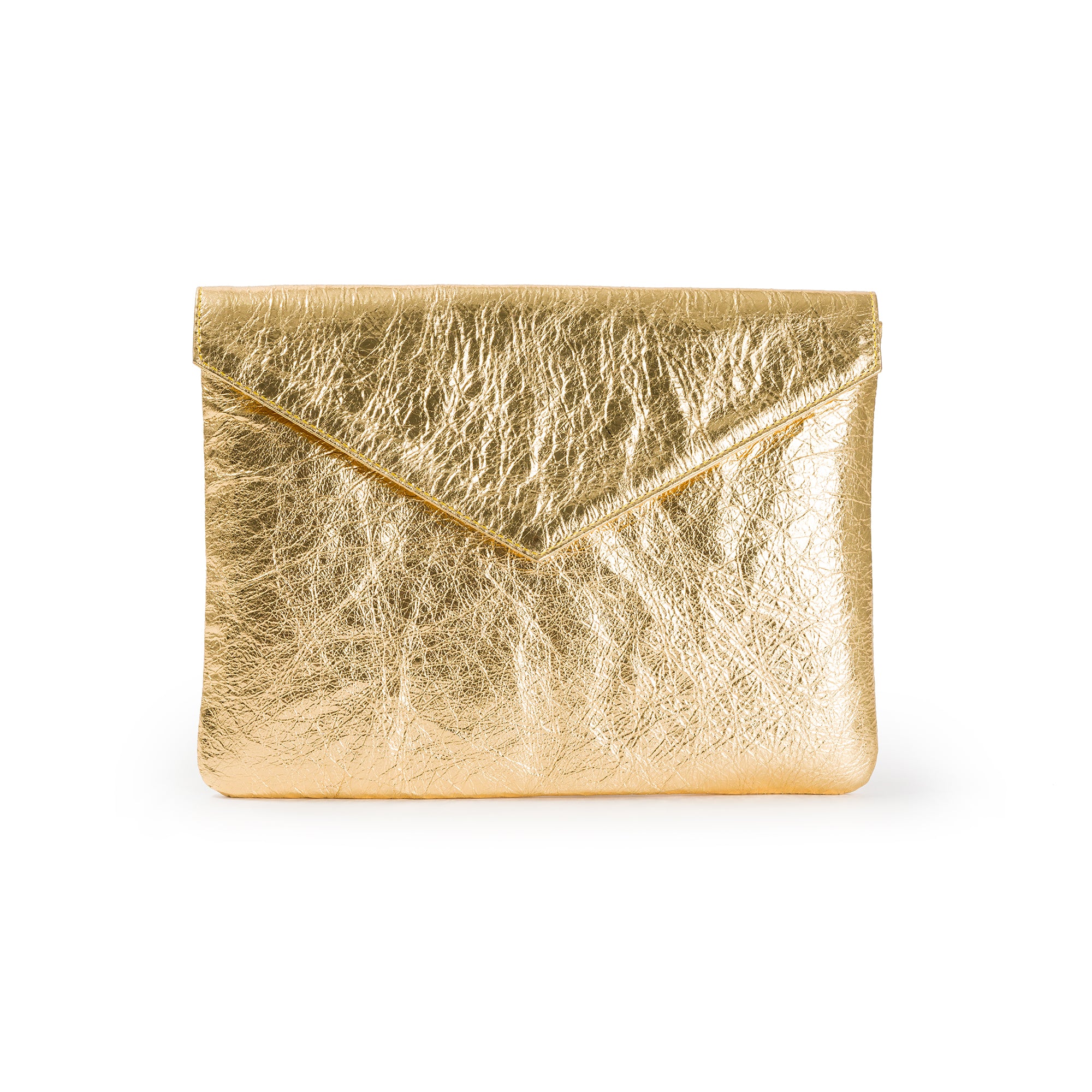 Large Cosima Envelope Clutch Gold – Mehry Mu