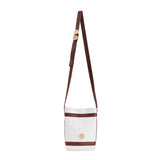 Cosima Crossbody Off White/Chocolate