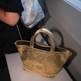 Mini Cosima Tote Gold