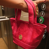 Micro Cosima Tote Hot Pink