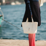 Mini Cosima Tote Off White