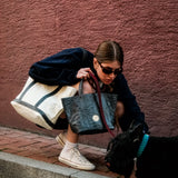 Cosima Tote Smoke / Off White