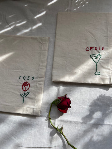 Rosa - Amore Napkin Set