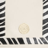 Cosima Canvas Tote Off White/Zebra