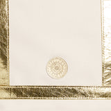 Maxi Cosima Canvas Tote Off White/Gold
