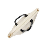 Maxi Cosima Canvas Tote Off White/Coal