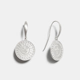 Cosima Silver Sun/Moon Earrings