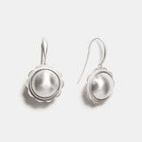 Cosima Silver Sunburst Earrings