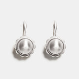 Cosima Silver Sunburst Earrings