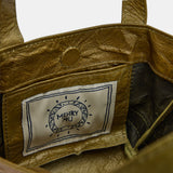 Micro Cosima Tote Chartreuse