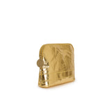 Cosima Carryall Clutch Gold