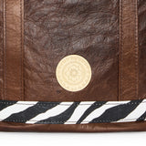 Mini Cosima Tote Bitter/Zebra