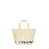 Mini Cosima Tote Champagne/Zebra