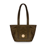 Mini Cosima Tote with Long Handles Khaki