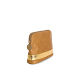 Cosima Carryall Clutch Latte/Gold