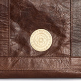 Mini Cosima Tiger’s Eye Sunburst Tote Chocolate