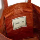 Classic Cosima Sunburst Tote Tobacco