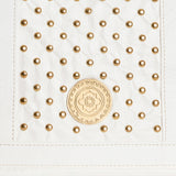Classic Cosima Disco Tote White with Short Handles