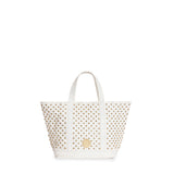Classic Cosima Disco Tote White with Short Handles