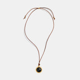 Cosima Onyx Sunburst Necklace