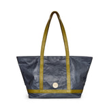 Maxi Cosima Tote Smoke/Chartreuse