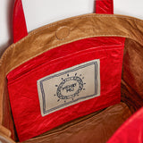 Mini Cosima Tote Latte/Rouge