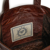 Mini Cosima Tote Wine/Gold