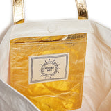 Cosima Tote White/Gold