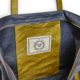 Maxi Cosima Tote Smoke/Chartreuse
