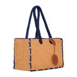 Terra Beads Tote with Long Handles