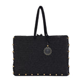 Terra Large Beads Tote with Long Handles