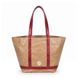 Cosima Tote Latte/Rouge