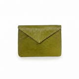 Cosima Envelope Clutch Chartreuse