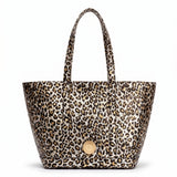 Cosima Tote Metallic Leopard