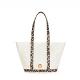 Cosima Tote Off White / Leopard