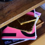 Cosima Envelope Clutch Gold