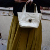 Micro Cosima Onyx Sunburst Tote Champagne