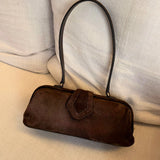 Jung Shoulder Bag with Suede