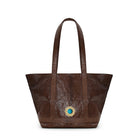 Classic Cosima Sunburst Tote Chocolate