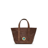 Mini Cosima Sunburst Tote Chocolate