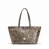 Maxi Cosima Tote Metallic Leopard