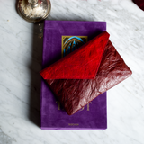 Cosima Envelope Clutch Wine / Rouge