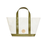 Mini Cosima Tote Chartreuse / Off White