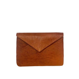 Cosima Envelope Clutch Tobacco