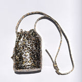 Cosima Mini Bucket Bag Leopard