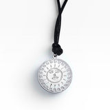 Cosima Sun Necklace Silver