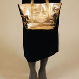 Mini Cosima Tote Gold