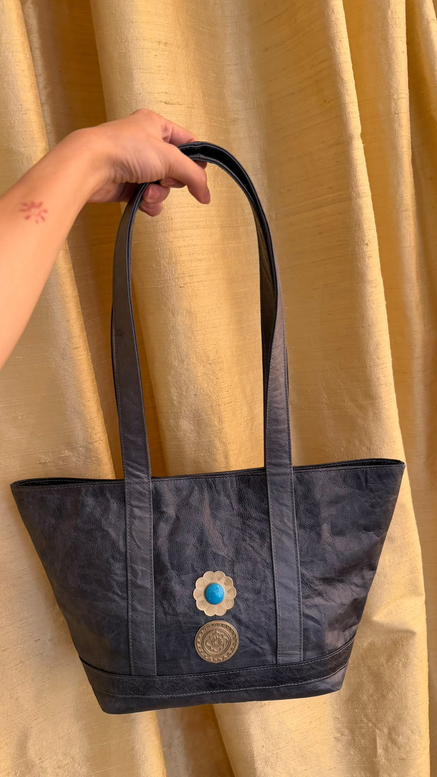 Mini Cosima Tote Smoke